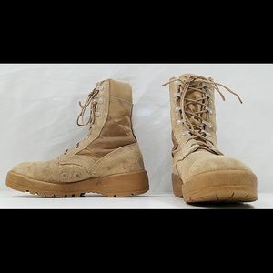 MCRAE Mil-Spec Hot Weather Coyote Boot 
4.5W